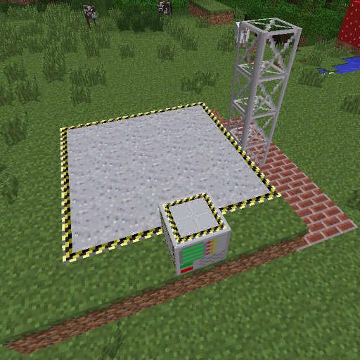 rocket launch pad minecraft